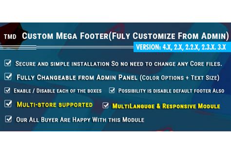 opencart mega footer|How to add Mega Footer to OpenCart .